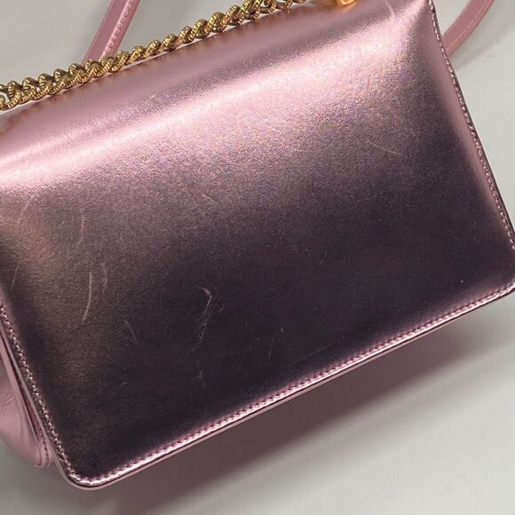 Dolce & Gabbana Devotion metallic leather shoulder bag - Picture 10 of 16